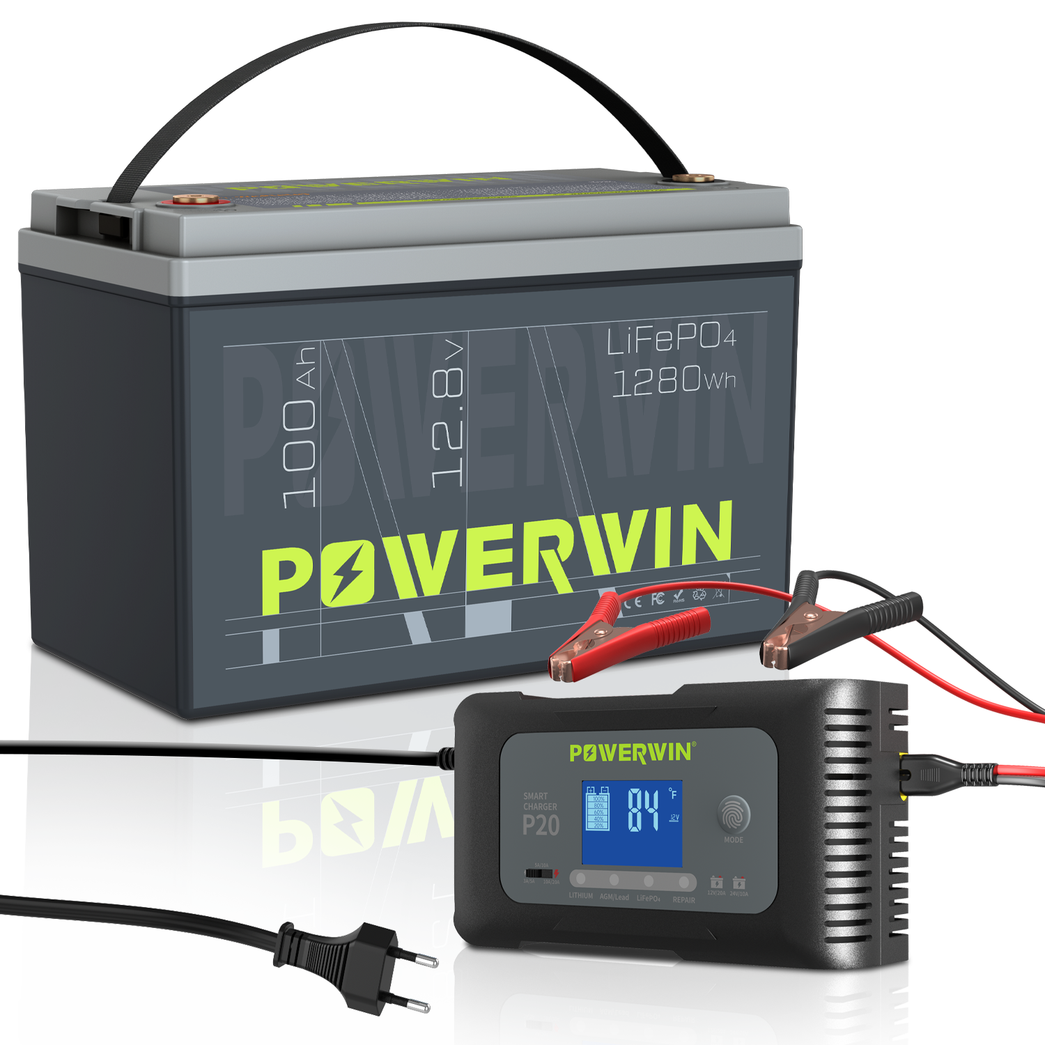 P20 Smart Charger: The Ultimate Solution for Lithium, Lead-Acid, AGM, and LiFePO4 Batteries