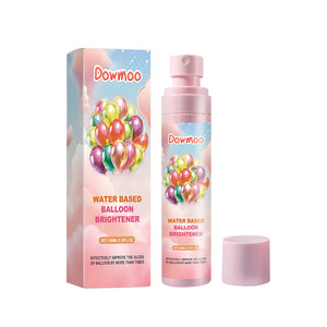 Dowmoo Balloon Brightener Enhances the Glossiness of Decorative Balloons and Provides a Long-Lasting, Portable Brightening Effect