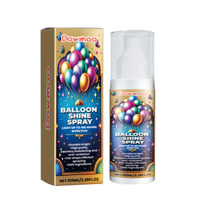 DOWMOO Balloon Gloss Spray Balloon Surface Brightening Maintaining Glossy Texture Long-lasting Shiny Atmosphere Spray