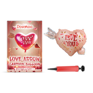 Dowmoo Atmospheric Balloon Set for Valentine's Day, Proposal, Wedding Anniversary, Date, Birthday Party Decoration