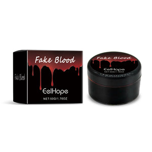 Eelhope Halloween Fake Blood Makeup Props Realistic Easy-to-Wash Blood Plasma for Prank Fake Blood