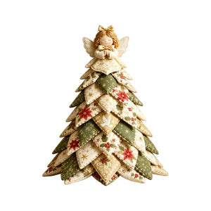 AMZ DIY Quilted Christmas Tree Set - Christmas Angel, a cute, unique, and diverse home decor item for Christmas-themed art and crafts