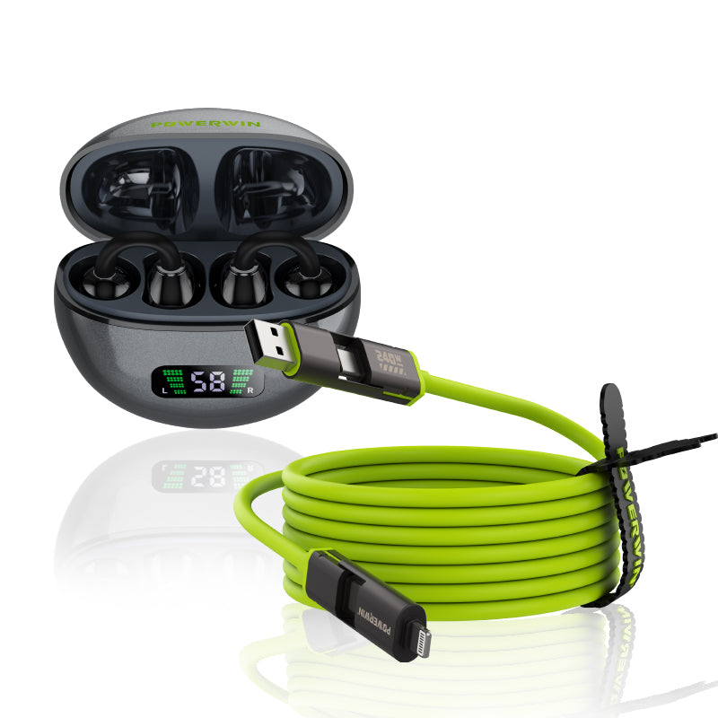 TWS01 Open-Ear + 240W Multi-Device Charger