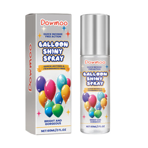 Dowmoo Latex Balloon Shimmer Spray Long-lasting Non-oxidizing Enhances Gloss and Texture Atmosphere Spray