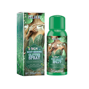 EELHOE shimmering spray, highlighting spray, natural, three-dimensional, long-lasting, brightening glitter