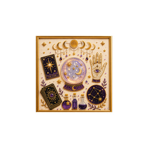 Dowmoo Halloween 3D Diamond Art Kit - Astrology Tarot Cards