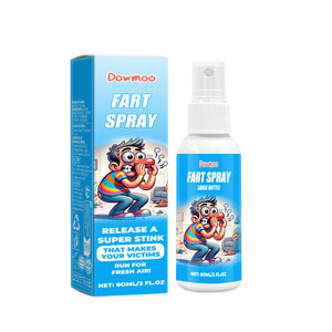Dowmoo fart spray April Fool's Day prank entertainment, long-lasting odor, poop-scented liquid fart spray
