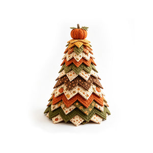 AMZ Christmas Tree Blanket Set - Pumpkin, featuring a fun and unique design to create a festive home atmosphere
