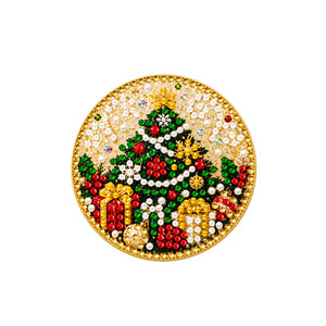 AMZ DIY Christmas Tree Pearl and Diamond Ornaments: A Fun, Handmade Holiday Decoration for Parent-Child Interaction, Easy to Hang