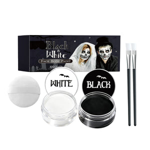 AMZ Halloween Vampire Clown Makeup and Face Painting: Creative Styling for Holiday Parties and Stage Performances