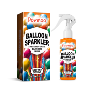 DOWMOO Latex Balloon Gloss Spray Balloon Enhances Shine and Durability Effect, Adds Atmosphere Gloss Spray