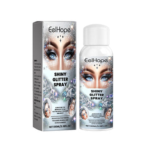 EELHOPE Shimmering Glitter Spray Hair Body Highlight Shimmering Dance Party Festival Carnival Glitter Spray