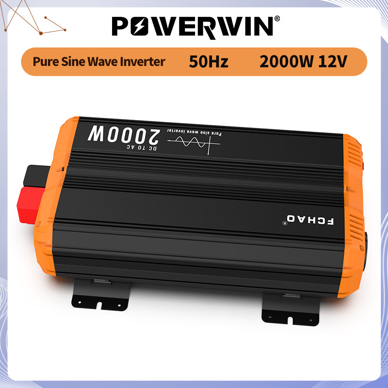 POWERWIN FCHAO PST series pure sine wave inverters — 2000W 12V / 2500W ...