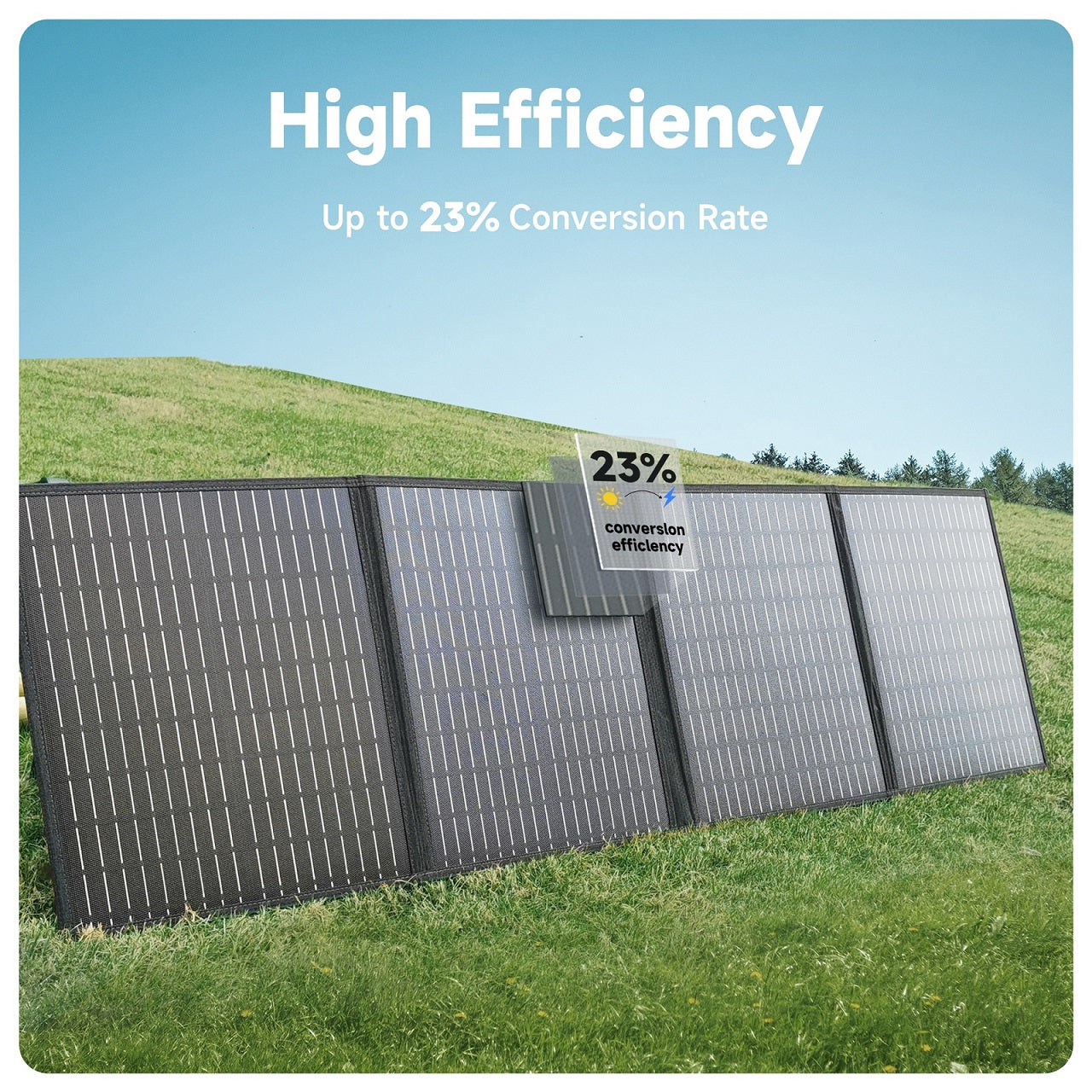 High efficiency solar panel