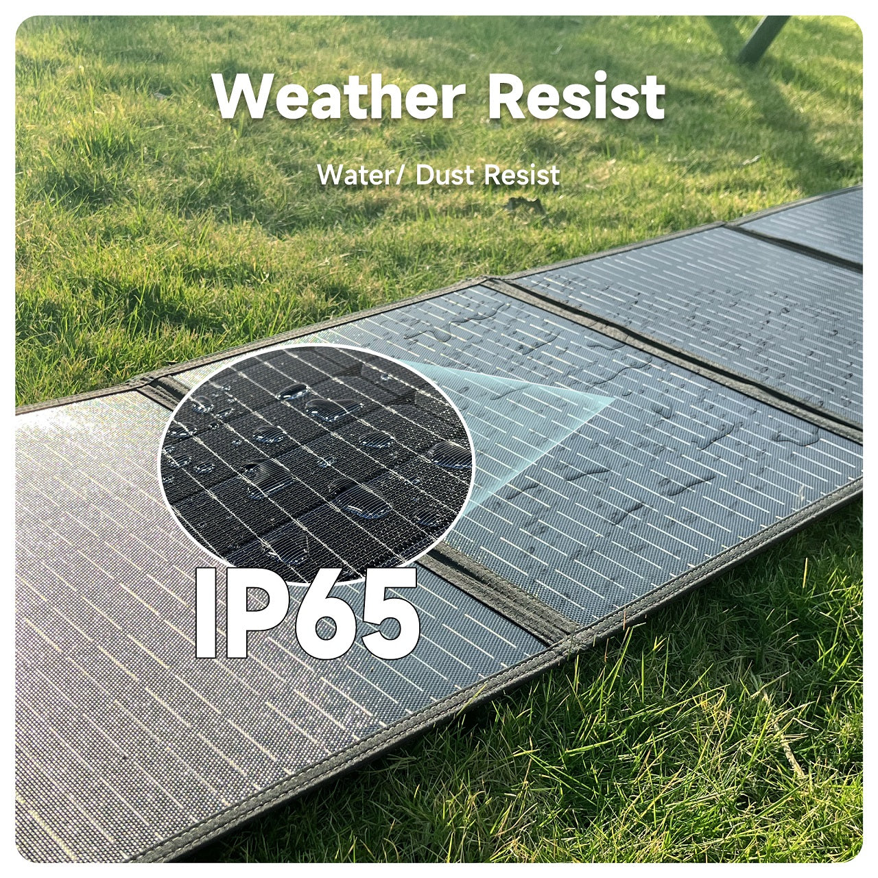 water resist solar panels
