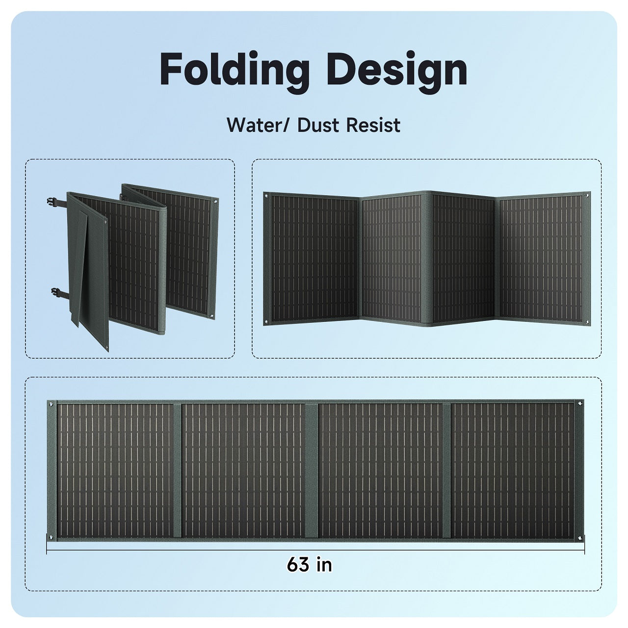 Foldable Solar Panel Module solar panel fold