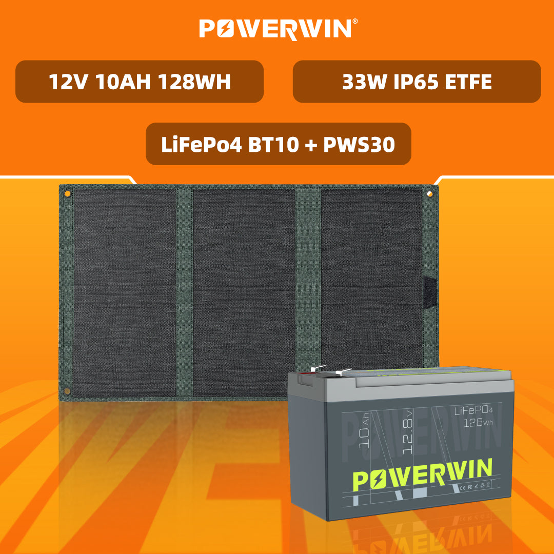 PWS30 + BT10 Solar Charging System