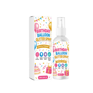 AMZ Birthday Balloon Glitter Spray Party Atmosphere Decoration Props Fine Glitter for Easy Holiday Celebration