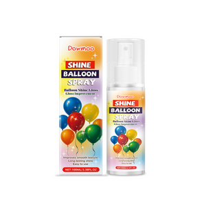 Dowmoo Balloon Gloss Spray - Party Atmosphere Festive Decoration, Evenly Sprayed, Non-Sticky, Shiny Spray