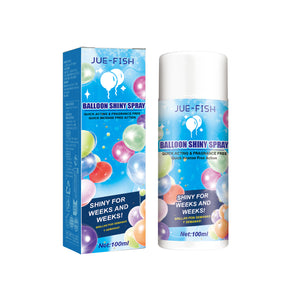 Jue-Fish Aerosol Balloon Spray - Long-lasting gloss and texture on the balloon surface, non-oxidizing and non-fading spray