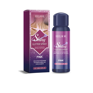 EELHOE Colorful Glitter Spray Holiday Atmosphere Clavicle Body Skin Highlight Shimmer Makeup Brightening Glitter Powder