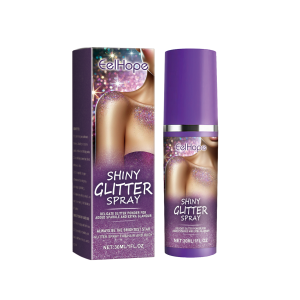 Eelhope Dazzling Star Glitter Spray Nightclub Party Body Collarbone Arm Skin Starry Sky Glitter Spray
