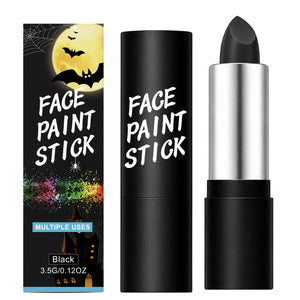 AMZ Face Paint Stick (Black) – Smooth application, easy to use, provides even color coverage, contains Vitamin E, and is perfect for special effects makeup at parties