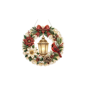 AMZ Christmas Art Ornament Set - Christmas Lights, Unique and Fun Designs for Festive Decorations, Creating a Holiday Atmosphere