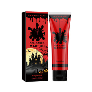 AMZ Halloween Body Paint (Red) – Create a natural and sophisticated look for your Halloween party or costume event