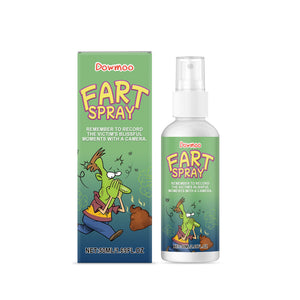 Dowmoo fart spray, a party interactive toy that creates realistic farting sounds and smells, perfect for pranks and fun