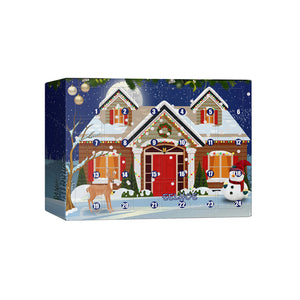 EELHOE Christmas Face Cream Blind Box: A 24-grid countdown blind box filled with skincare surprises, offering hydration, moisturizing, and nourishing benefits