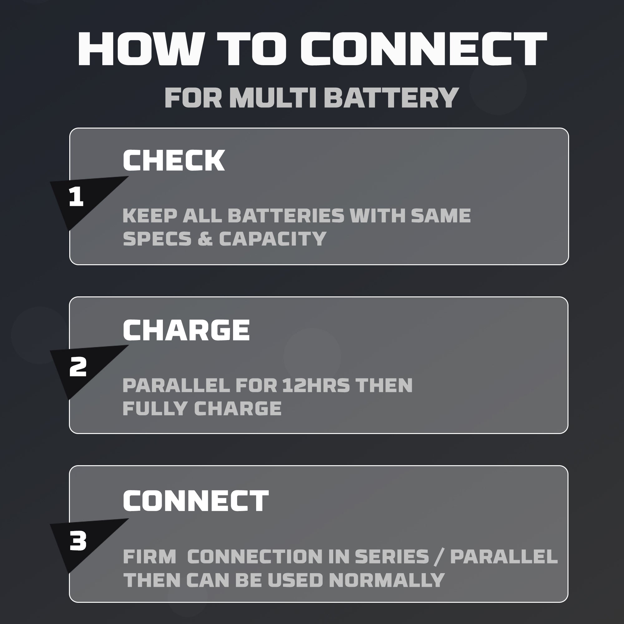 Powerwin BT100 LiFePO4 battery wiring and connection guide for solar system installation