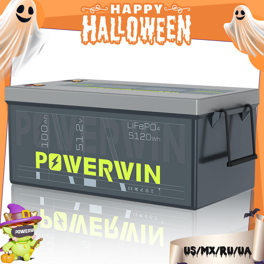 POWERWIN BT5120 51.2V 100Ah LiFePO4 Battery
