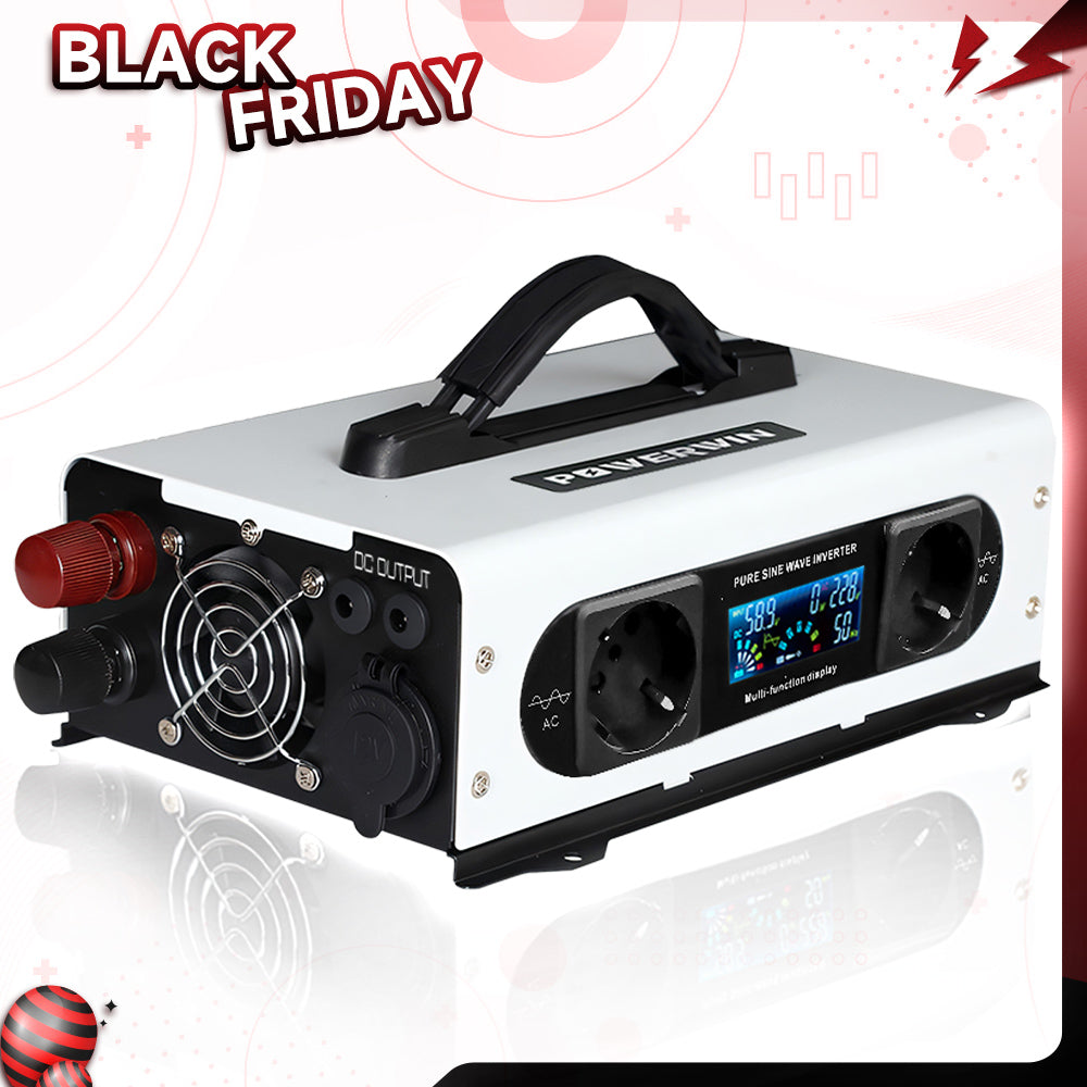 Powerwin PI1200 Hybrid Inverter Black Friday Sale – 1200W Solar Home Inverter