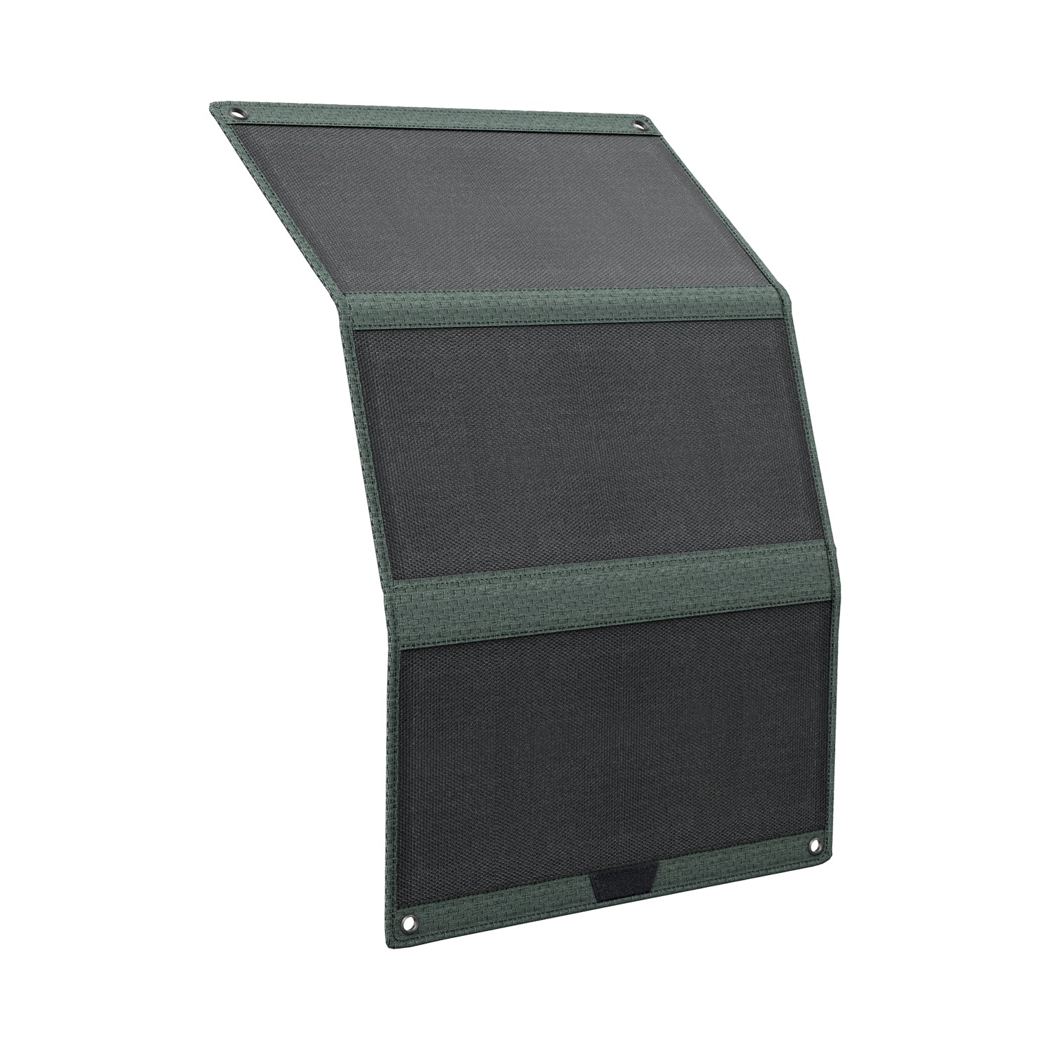 Powerwin PWS30 33W mini solar panel front view showing compact and lightweight design for portable solar charging.