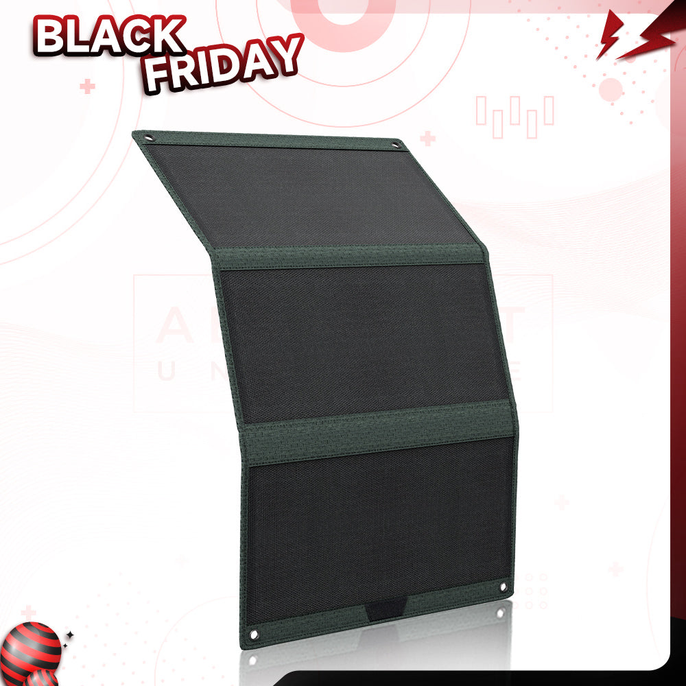 Powerwin PWS30 Foldable Solar Panel Black Friday Sale – Portable Camping Solar Charger