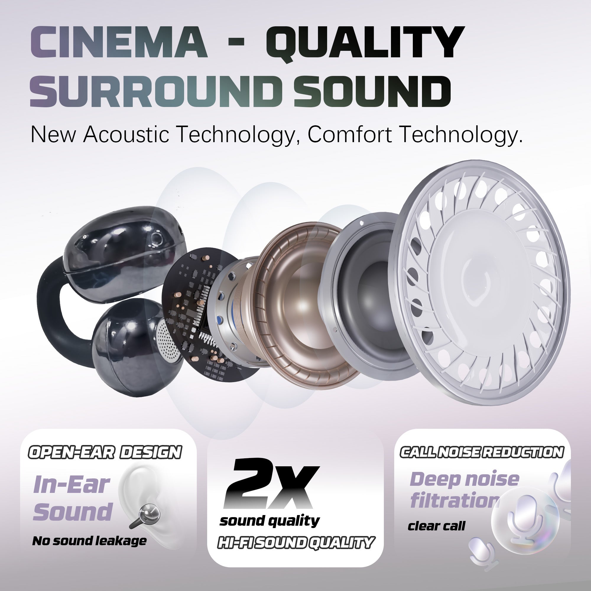 Exploded view diagram of the Powerwin TWS01, showing its internal structure and components.
